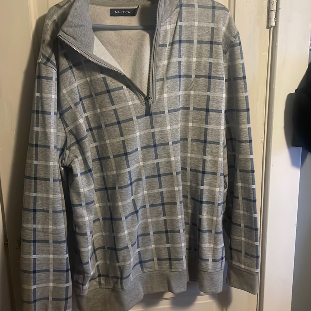 Grey nautica sweater